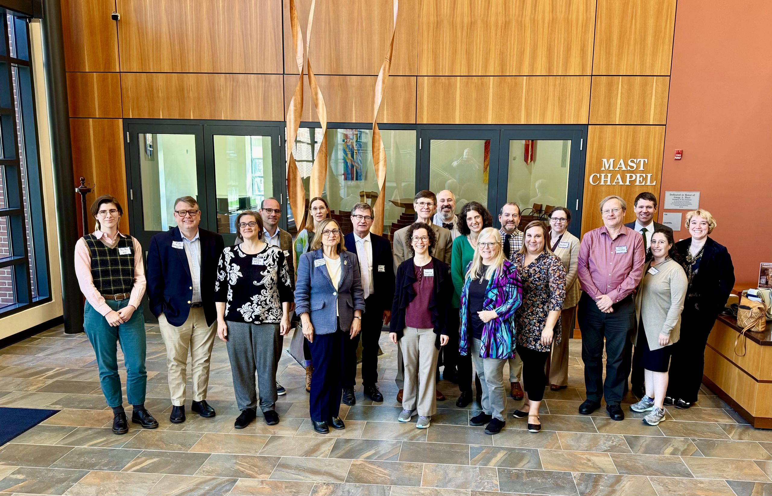 Attendees at Fall Meeting 2025 at New Brunswick Theological Seminary